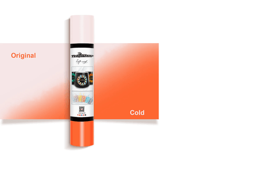 Cold Color Change PSV Orange 12 X 24