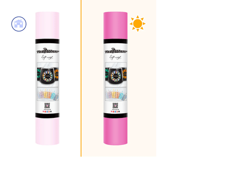 UV Color Changing PSV Light Pink