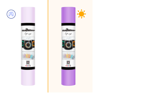 UV Color Changing PSV  Light Purple