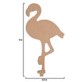 Little Birdie MDF Decorable Flamingo With Base 5.5 mm