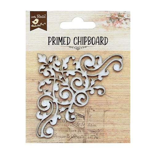 Little Birdie Laser Cut Primed Chipboard 1/Pkg