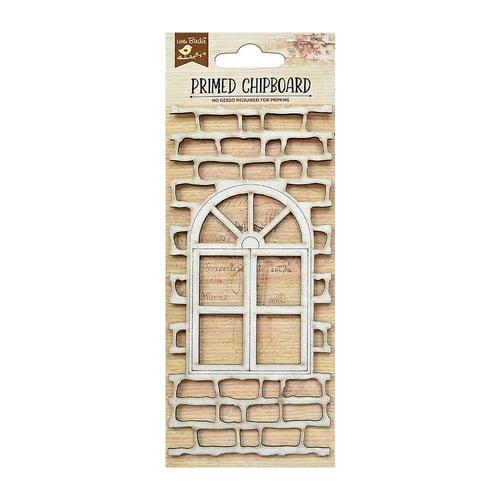 Little Birdie Laser Cut Primed Chipboard 1/Pkg