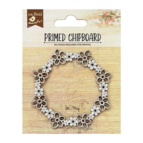 Little Birdie Laser Cut Primed Chipboard 1/Pkg