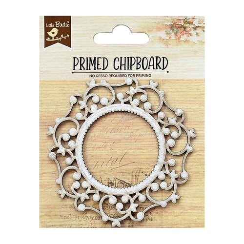 Little Birdie Laser Cut Primed Chipboard 1/Pkg