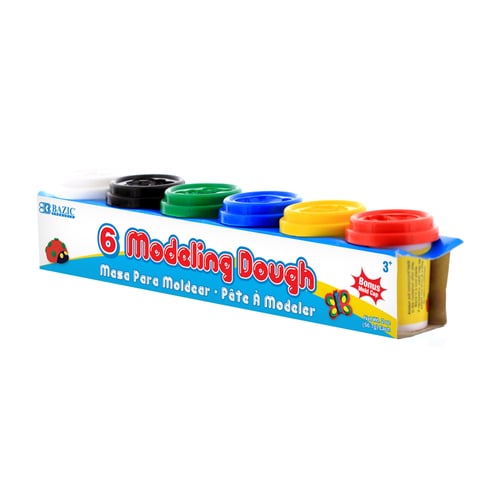 Multicolor Modeling Dough 2oz (6/pack)