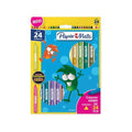 PAPER MATE 24CT THICK TRIANGULAR CRAYONS