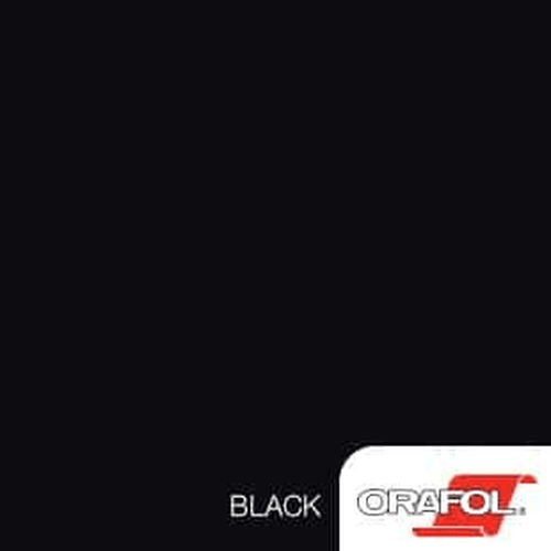 Oracal 651 Adh Vinyl Roll   48" X 1 Yds (UP)  Black Glossy