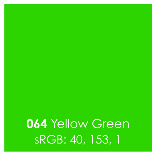 Oracal 651 Adh Vinyl Roll   15" X 1 Yds (P)  Yellow green