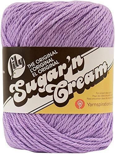 Lily Sugar'n Cream Yarn, SOFT VIOLET
