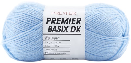 SKY BLUE  -YARN BASIX DK