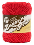 Lily Sugar'n Cream Yarn, RED