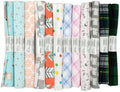 FLANNEL   -FAT QUARTER ASST