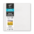 Little Birdie Customizable Canvas Cover Sketch And Draw Book-6"X6"