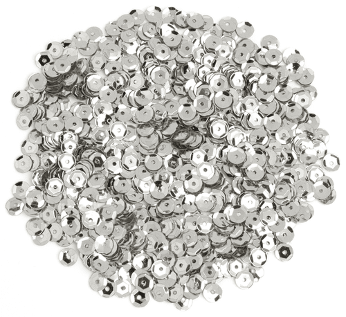 CousinDIY Cupped Sequins Silver