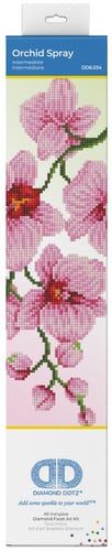 Diamond Dotz Diamond Art Kit 10.7"X14.6"-Orchid Spray