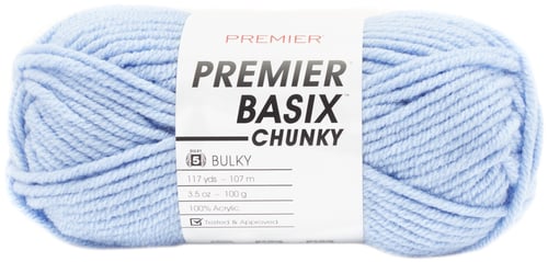 Premier Basix Chunky Yarn-Country Blue