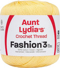 Aunt Lydia's Fashion Crochet Thread Size 3-Maize