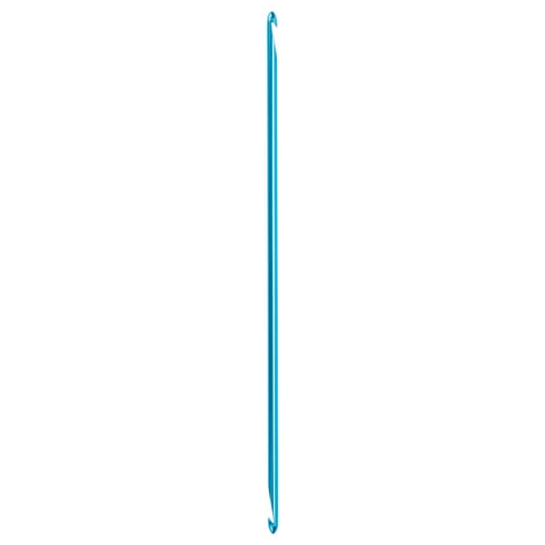 Susan Bates Silvalume Aluminum Double-End Crochet Hook 10"-Size H8/5mm