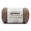 Bernat Macrame Yarn-Gray Brown