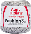 Aunt Lydia's Fashion Crochet Thread Size 3-Silver