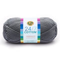 Lion Brand 24/7 Cotton Yarn SILVER