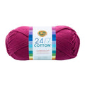 Lion Brand 24/7 Cotton Yarn  Rose