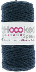 Hoooked Spesso Chunky Cotton Macrame Yarn-Marine