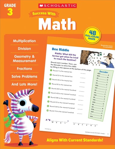 Scholastic Success With Math: Grade 3