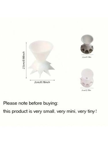 1pc Mini Paint Pouring Cup Funnel, Diy Acrylic Painting Tool