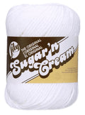 Lily Sugar'n Cream Yarn - Solids-White
