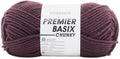 Premier Basix Chunky Yarn-Plum