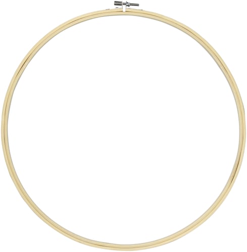 CousinDIY Natural Wood Hoop-14"