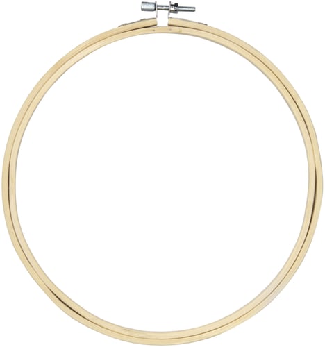 CousinDIY Natural Wood Hoop-8"