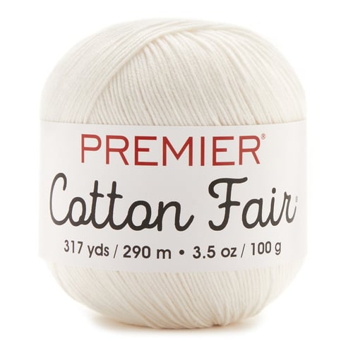 Premier Cotton Fair Yarn-White