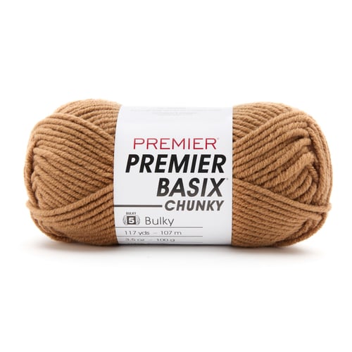Premier Basix Chunky Yarn-Butterscotch