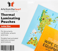 AFTH Laminating Sheets, 3 Mil, 9 x 11.5 Inches, 50 PCS