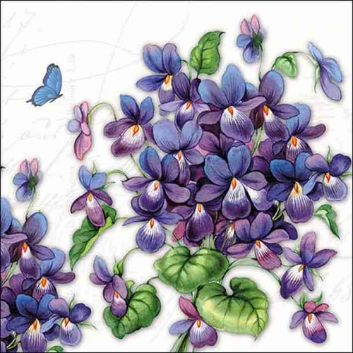 Napkin 33 Viola FSC Mix 20 PC
