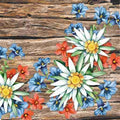 Napkin 33 Alpen Blumen FSC Mix  20 PC