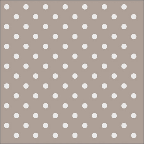 Napkin 33 Dots Taupe FSC Mix 20 PC
