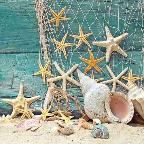 Napkin 33 Starfish FSC /wx 20 PC