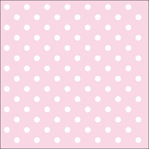 Napkin 33 Pastel Dots Rose FSC Mix 20 PC