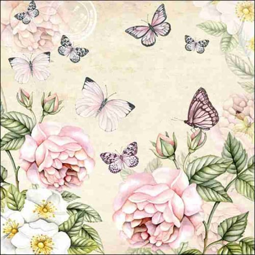 Napkin 33 Botanical Cream FSC Mix 20 PC