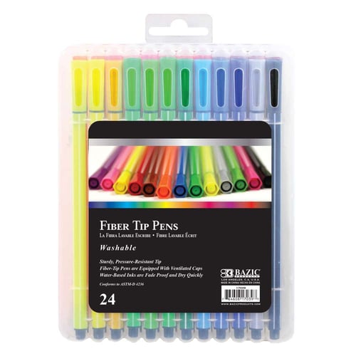 BAZIC 24 Color Washable Fiber