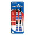 BAZIC 0.10 oz (3g) Super Glue (4/Pack)