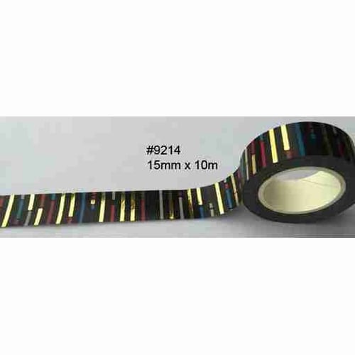 Washi Tape 15mm x 10m Foil-9214