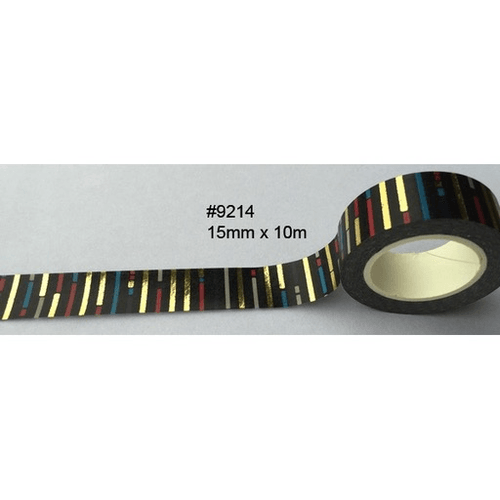 Washi Tape 15mm x 10m Foil-9214