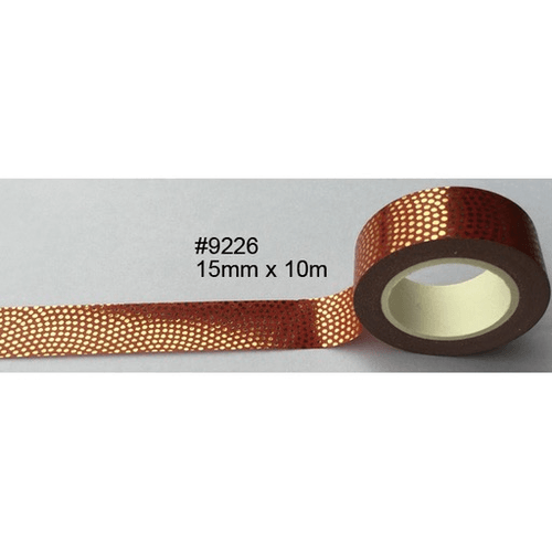 Washi Tape 15mm x 10m Foil-9226