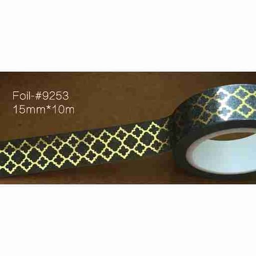 Washi Tape 15mm x 10m Foil-9253