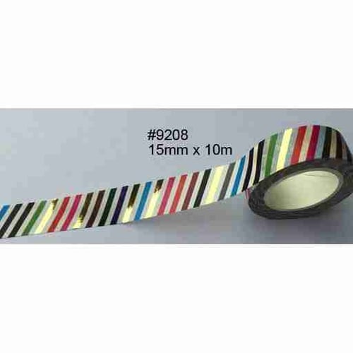 Washi Tape 15mm x 10m Foil-9208