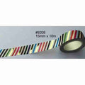 Washi Tape 15mm x 10m Foil-9208